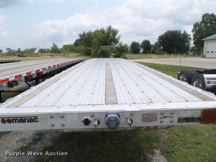 image for item L5627 2005 Manac AAF-48 flatbed trailer