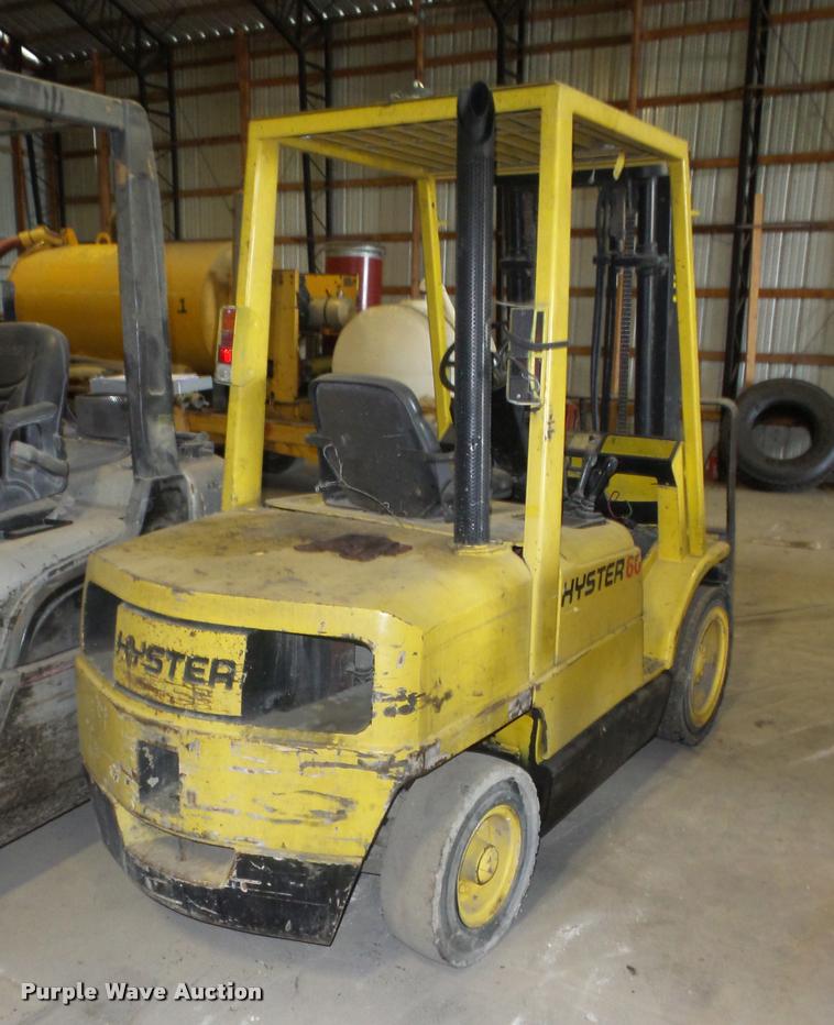 image for item BI9607 Hyster 60 forklift