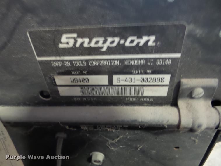 image for item BI9608 Snap-on WB400 wheel balancer