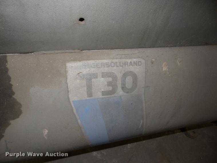 image for item BI9610 Ingersoll Rand T30 air compressor