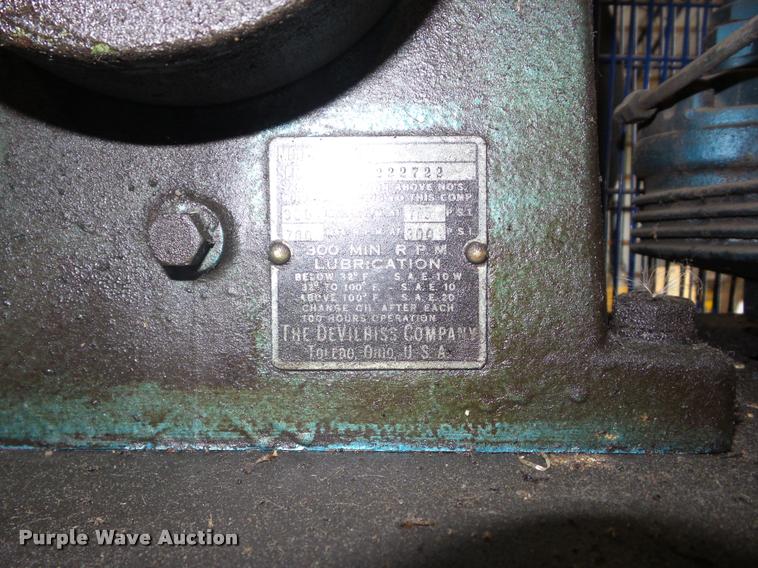 image for item BI9612 DeVilbiss UAE5024 air compressor