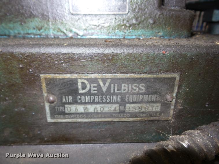 image for item BI9612 DeVilbiss UAE5024 air compressor