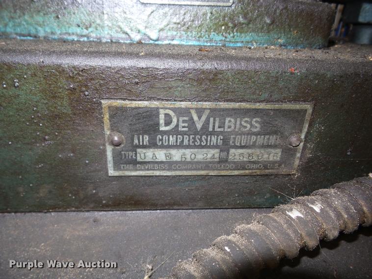 image for item BI9612 DeVilbiss UAE5024 air compressor
