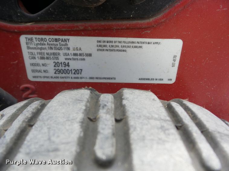 image for item BI9613 (2) Toro push mowers