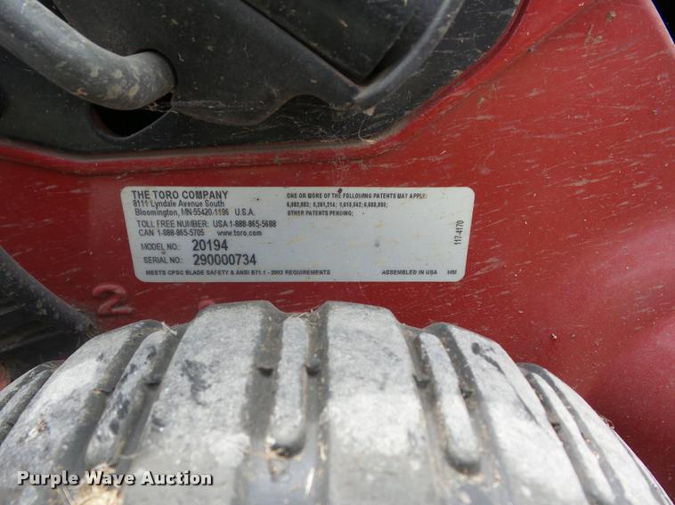 image for item BI9613 (2) Toro push mowers