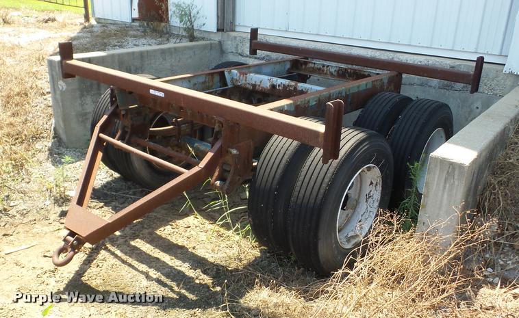 image for item BI9615 Shop built pipe trailer