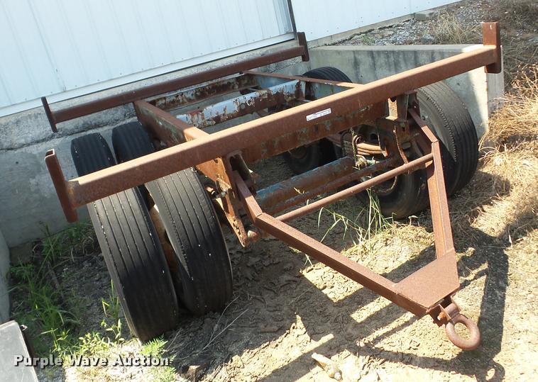 image for item BI9615 Shop built pipe trailer