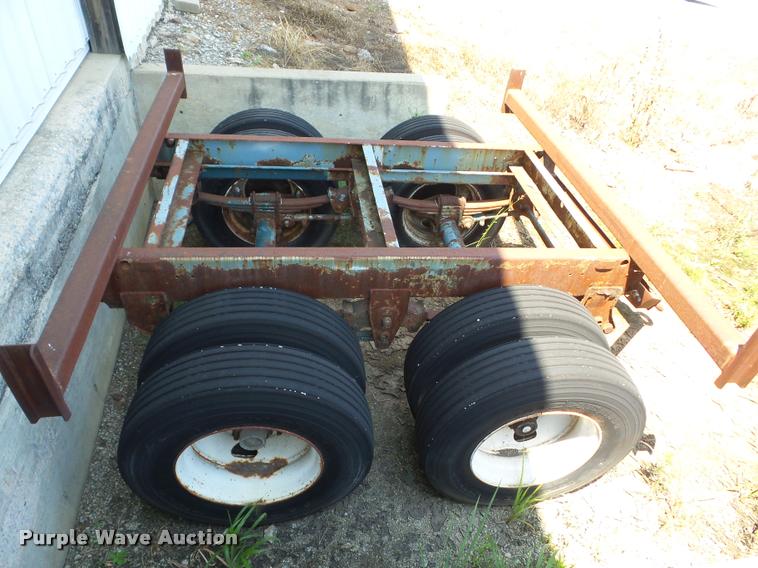 image for item BI9615 Shop built pipe trailer