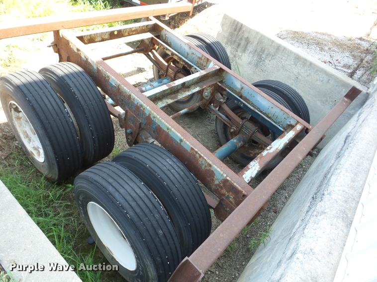 image for item BI9615 Shop built pipe trailer