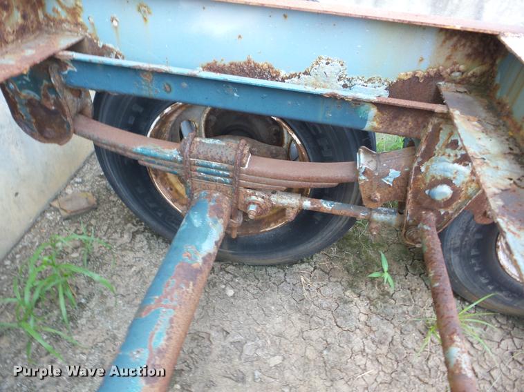 image for item BI9615 Shop built pipe trailer