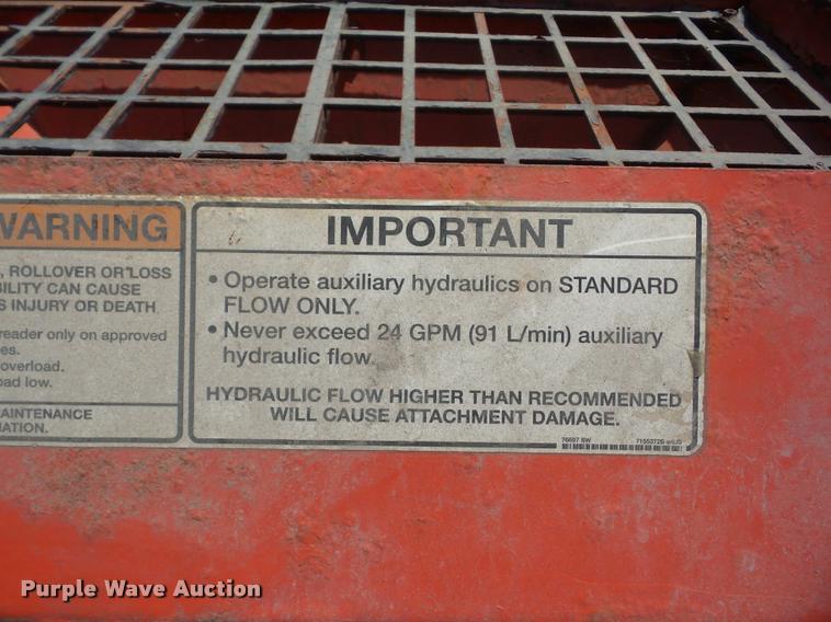 image for item BI9619 2010 Bobcat HS8 spreader