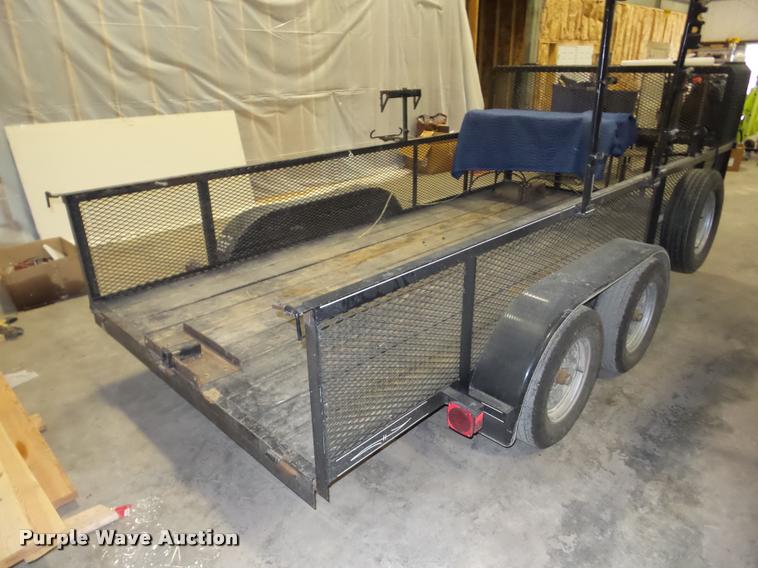 image for item BI9625 2010 Highline utility trailer