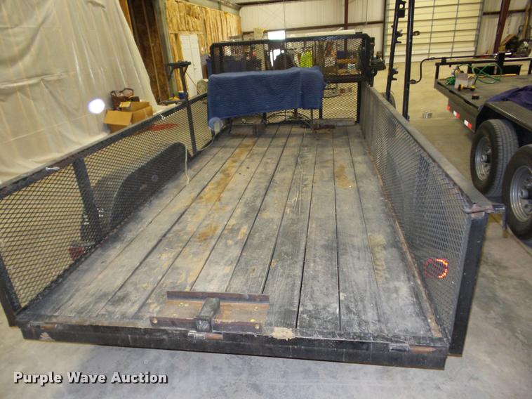 image for item BI9625 2010 Highline utility trailer