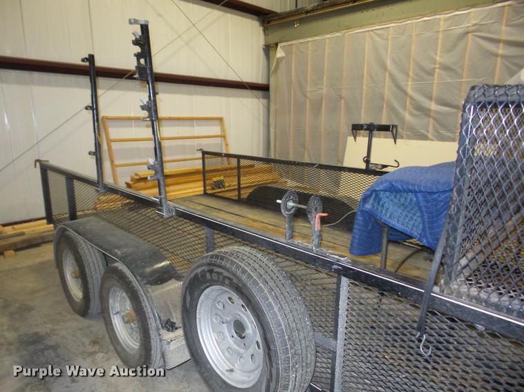 image for item BI9625 2010 Highline utility trailer