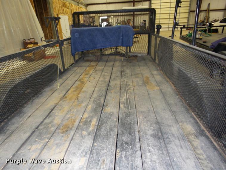 image for item BI9625 2010 Highline utility trailer