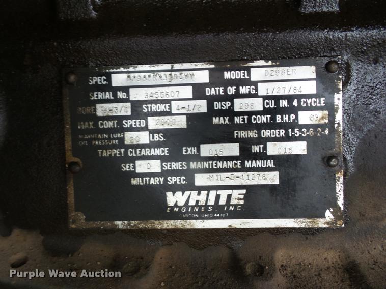 image for item BI9629 Hollingsworth MEP-005A generator