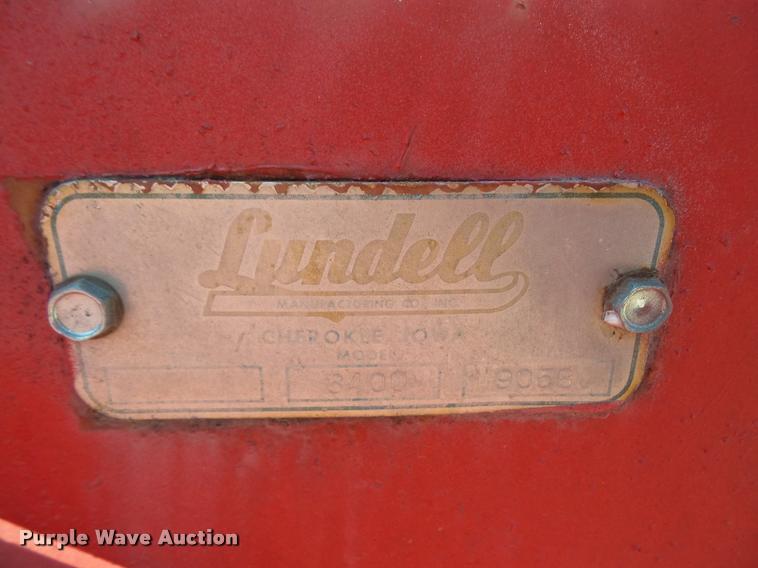 image for item DA1709 Lundell 3400 snow blower