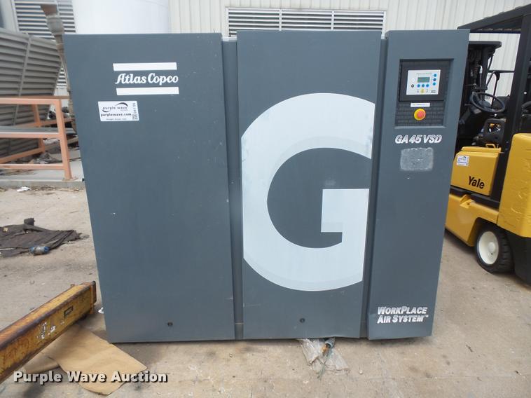 image for item DA1726 2007 Atlas Copco GA45VSD air compressor