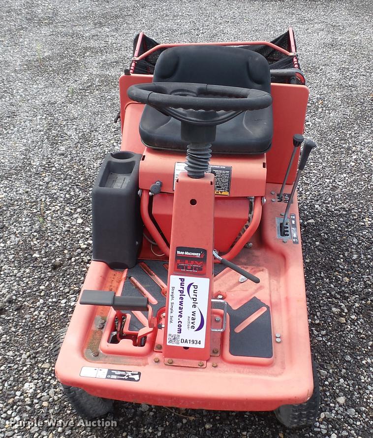 image for item DA1934 Yard Machines LUV Bug lawn mower