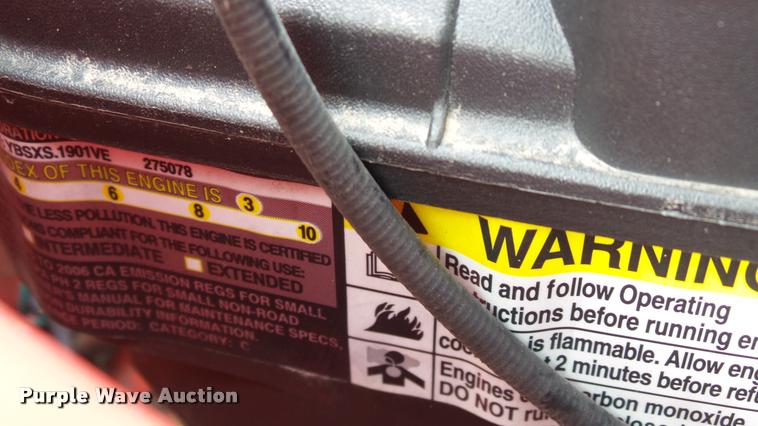 image for item DA1934 Yard Machines LUV Bug lawn mower