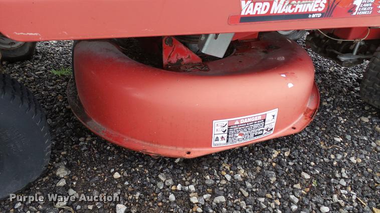 image for item DA1934 Yard Machines LUV Bug lawn mower