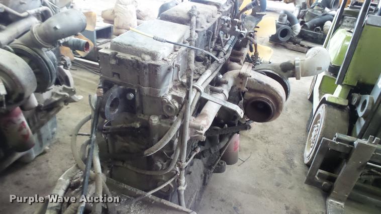 image for item DA1949 Cummins N14 six cylinder turbo diesel engine