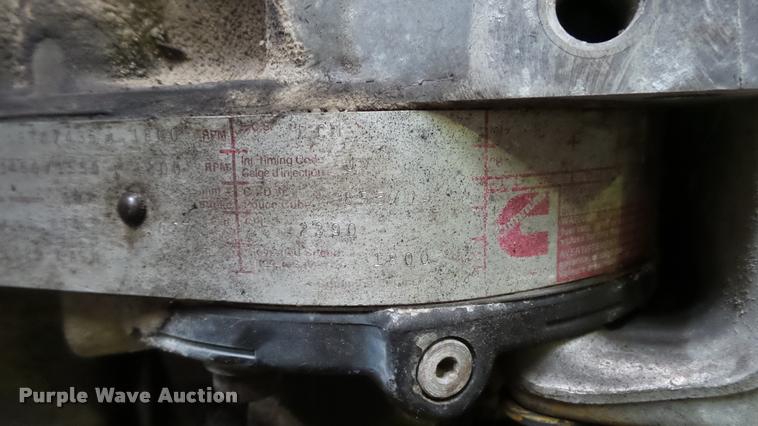 image for item DA1949 Cummins N14 six cylinder turbo diesel engine