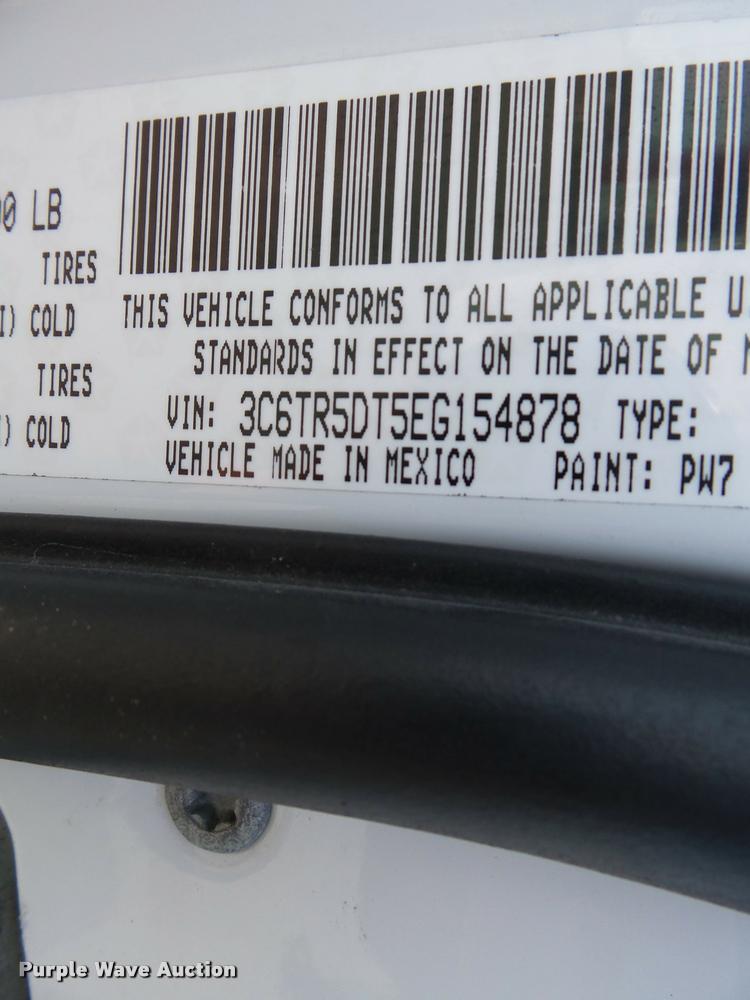 image for item DA2345 2014 Dodge Ram 2500 Crew Cab pickup truck