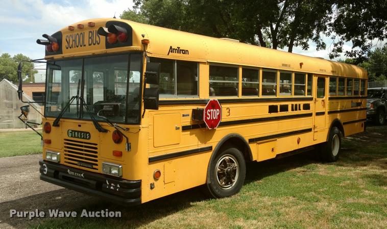 image for item DA5746 1995 Genesis AM Tran school bus