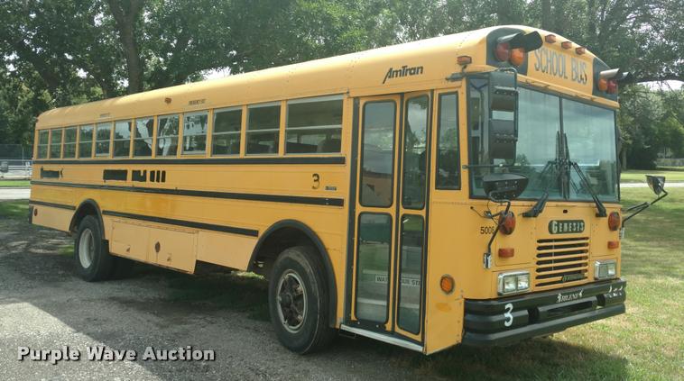 image for item DA5746 1995 Genesis AM Tran school bus