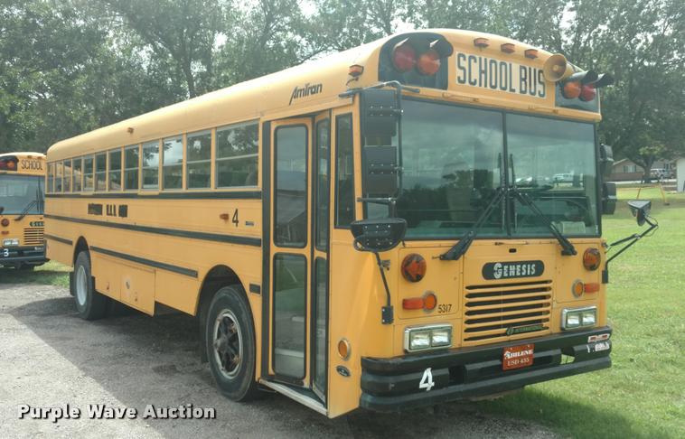 image for item DA5747 1996 Genesis AM Tran schoolbus