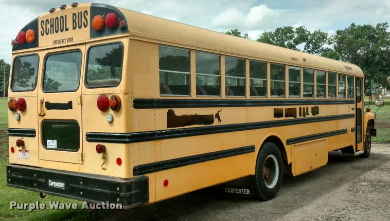 image for item DA5748 1994 Ford B700 school bus