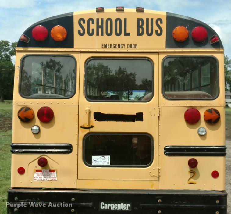 image for item DA5748 1994 Ford B700 school bus