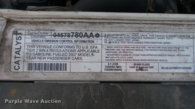 image for item DA6079 2007 Dodge Charger