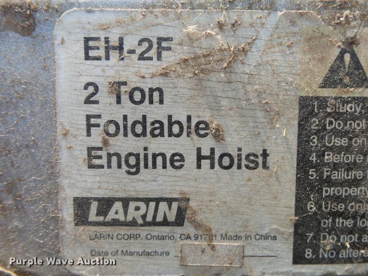 image for item DA9247 Engine hoist
