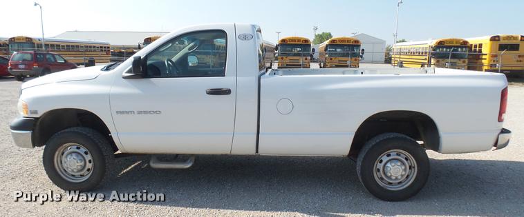 image for item DB3344 2004 Dodge Ram 2500 pickup truck