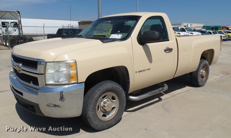 image for item DB4069 2008 Chevrolet Silverado 2500HD pickup truck