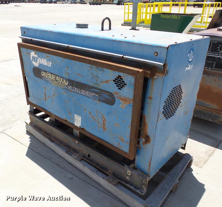 image for item DB4089 Miller Big Blue 400D CC/DC welder/generator