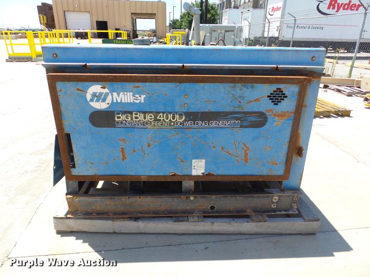 image for item DB4089 Miller Big Blue 400D CC/DC welder/generator