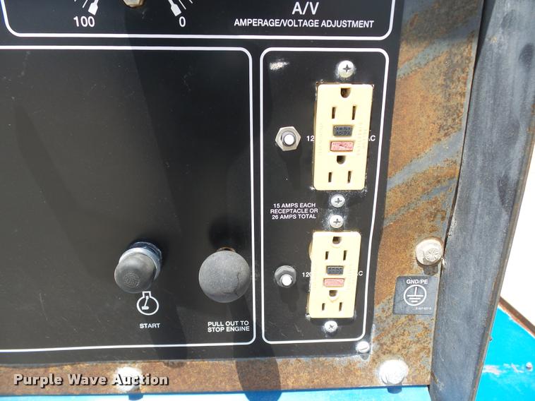 image for item DB4089 Miller Big Blue 400D CC/DC welder/generator