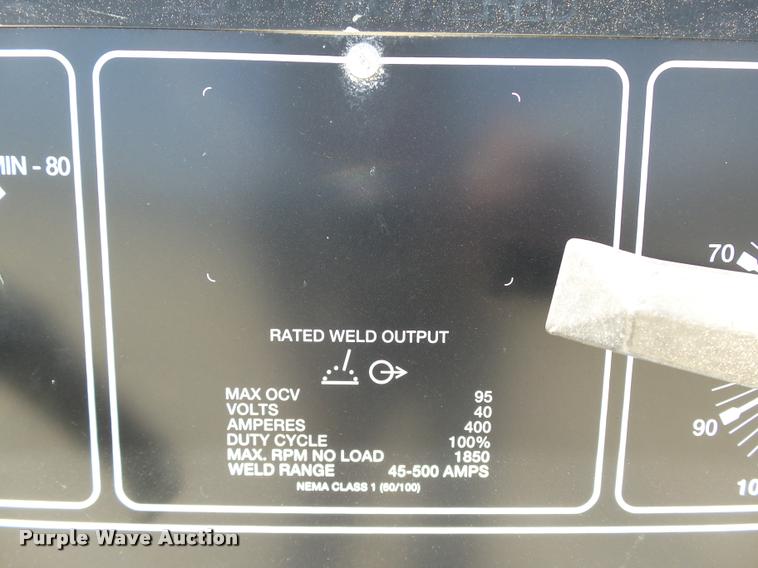 image for item DB4089 Miller Big Blue 400D CC/DC welder/generator