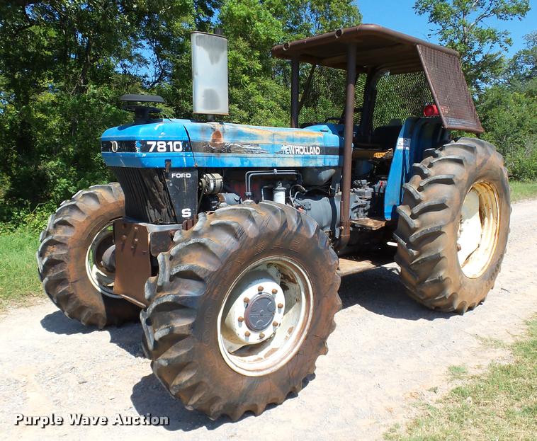 image for item DB4095 1997 New Holland 7810 MFWD tractor