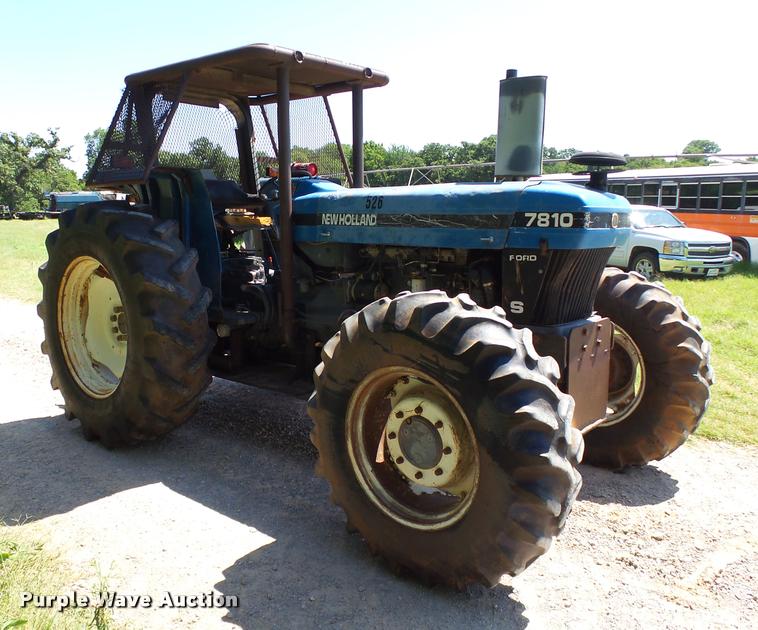 image for item DB4095 1997 New Holland 7810 MFWD tractor