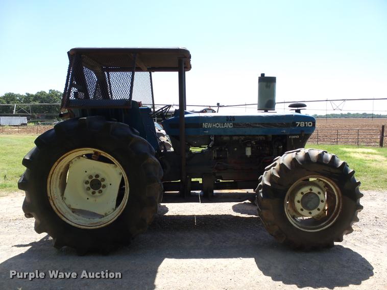 image for item DB4095 1997 New Holland 7810 MFWD tractor