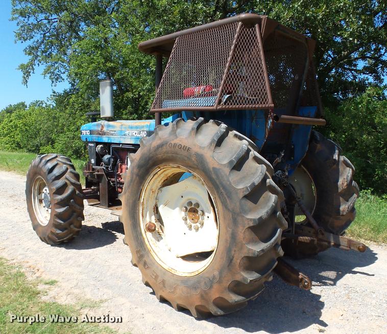 image for item DB4095 1997 New Holland 7810 MFWD tractor