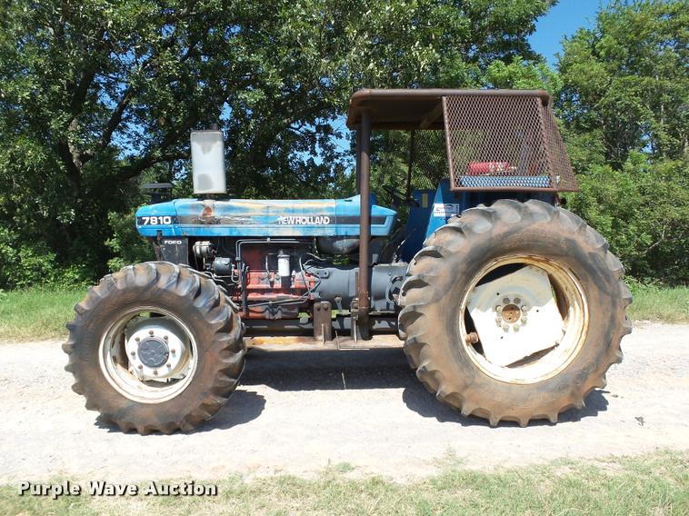 image for item DB4095 1997 New Holland 7810 MFWD tractor