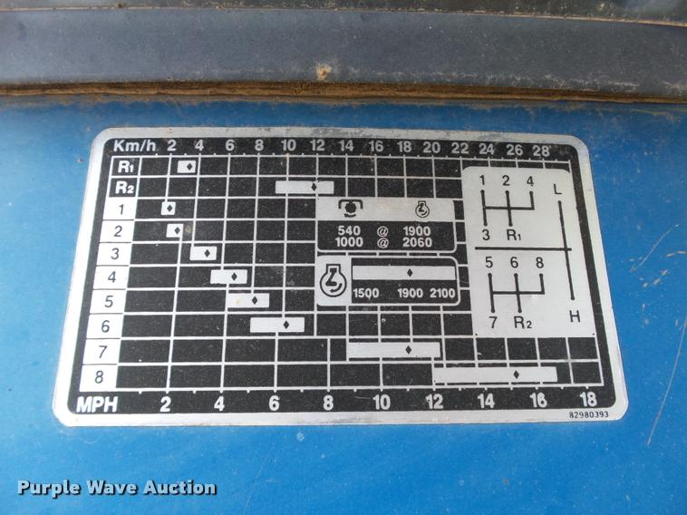 image for item DB4095 1997 New Holland 7810 MFWD tractor