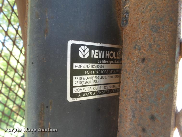 image for item DB4095 1997 New Holland 7810 MFWD tractor