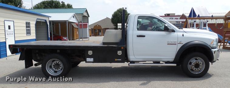 image for item DB4116 2014 Dodge Ram 4500 flatbed truck