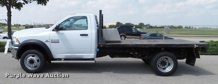 image for item DB4116 2014 Dodge Ram 4500 flatbed truck
